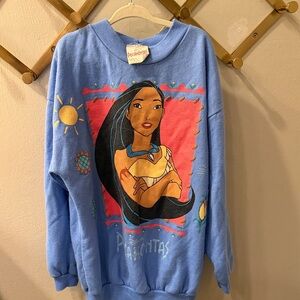 Disney Pocahontas Vintage Disney Sweatshirt